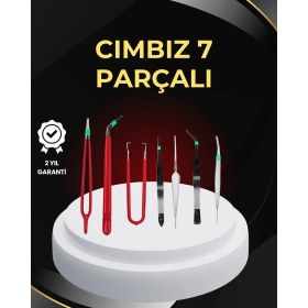 Resim Adat Model Yapımı ve Anakart Tamiri Için Hassas 7’li Cımbız Seti 