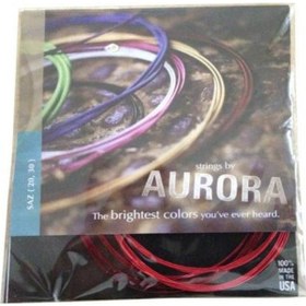 Resim Strıngs By Aurora Profesyonel Bağlama Teli 020 Mm+Mızrap 