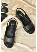 Resim Fox Shoes Siyah Kadın Sandalet K674300609 