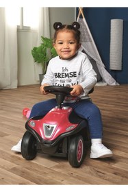 Resim BIG Bobby Next Led Far+Sesli Pembe Çocuk Bingit Araba 