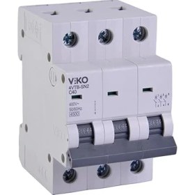 Resim AyrStore 4VTB-3C40 Otomatik Sigorta 4,5ka C Tipi 3 Kutup 40A 