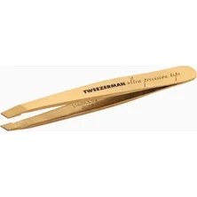 Resim Tweezerman Mini Schräge Pinzette Ultra Precision Ödüllü Eğimli Cımbız 