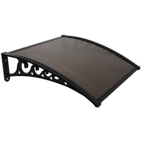 Resim Pratik Sundurma Kapı Pencere Üstü 100x120 Cm Siyah 