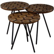 Resim Wood Box Zigon Sehpa 