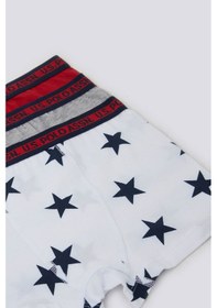 Resim U.s. Polo Assn. Erkek Çocuk Beyaz Boxer Us1378-c-v1 Beyaz 