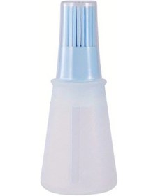 Resim Hightower Nordic Blue Ölçülü Silikon Fırça - Yüksek Isıya Dayanıklı Barbekü Pişirme Fırçası 