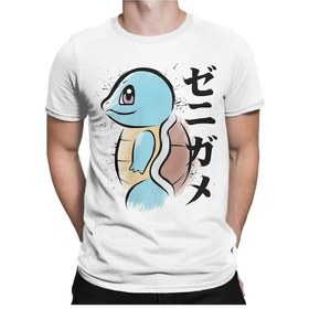 Resim Mınıso Erkek Pamuklu Gengar Kaiju Tişört Kısa Kollu Spor Teekahverengi Kahverengi 