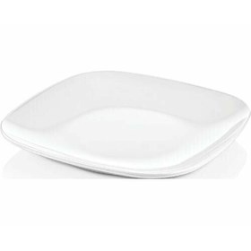Resim POLYMEL Melamin Kare Servis Tabağı 20 Cm (12 Adet) 