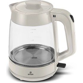 Resim Emsan Glass Tea Xl 2 In 1 Cam Çay Makinesi ve Kettle Starlight 