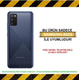 Resim Merwish Samsung A02s Kamera Lens Korumalı Turkuaz Başak Desenli Lüx Telefon Kılıfı 