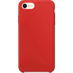 Resim Logis Apple iPhone 7 - 8 Kılıf Içi Kadife Silikon Lansman Tam Koruma 