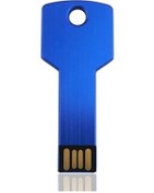 Resim Metal Anahtar Şekli Usb 2.0 Flash Sürücüler Kalem Sürücüler Su Geçirmez Bellek Deep Blue 32gb Diğer 