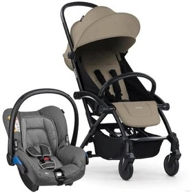 Resim Connect 3 Bebek Arabası Black-sand Travel Set Citi-2 Grey 