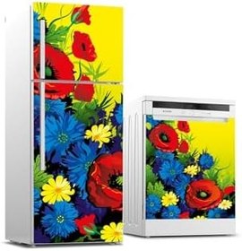 Resim Buzdolabı Ve Bulaşık Makinesi Takım Sticker 0186 