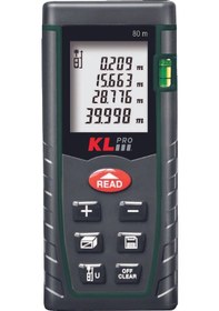Resim Klpro Kllzm80t 80mt Profesyonel Lazer Metre / Lazer Mesafe Ölçer 