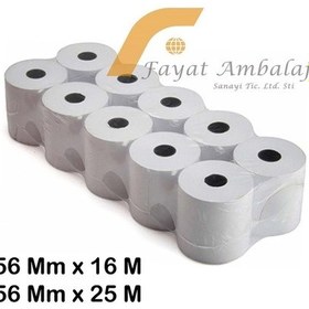 Resim Termal Yazar Kasa Kağıt Pos Rulo 56 Mm X 25 M 10'lu Paket Diğer 