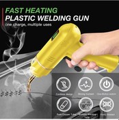 Resim 200 W Akülü Usb Şarj Edilebilir Plastik Kaynakçı, Plastik Sarı 