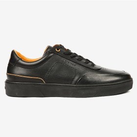 Resim Greyder 17421 Erkek Siyah Hakiki Deri Sneaker Ayakkabı Siyah 