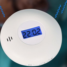 Resim 1 Adet Ağır Hizmet Tipi Yatak Sallayıcı Alarm Saati - 4 Özelleştirilebilir Titreşim Modu, 120dB Yüksek Sesli Alarm & LED Flaş, 12/24S Ekranı, USB/Pil ile Çalışan, Derin Uyuyanlar ve İşitme Kısıtlılığı Olanlar için Kompakt Seyahat Tasarımı, Yatak Odaları İçin Alarm Saatleri 
