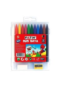 Resim Fatih Mum Pastel Boya Polymer Crayons 12 Renk 50130-F 