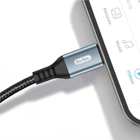 Resim Go Des GD-UC593 Biyonik Terminal Tasarım PD65W Type-C to Type-C & USB-A to Type-C Kablo - Siyah 