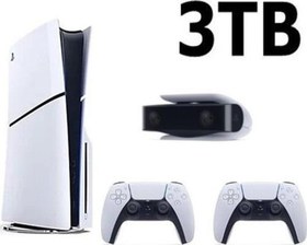 Resim Playstation 5 Slim Cd Edition 3TB +2.Dualsense Kol +Kamera 