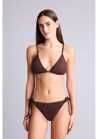 Resim Defacto Regular Fit Bürümcük Bikini Üstü-fall İn Love E0205ax25smbn341 Kahve 