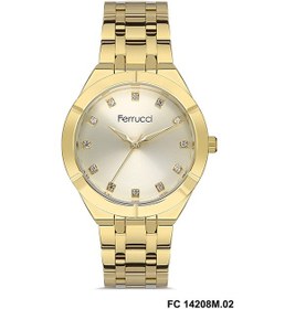 Resim Frc.ft.1.210 Ferucci Çelik Kordon 30 Mt Suya Dayanıklı Yeni Sezon Şık Tasarım Kadın Kol Saati 