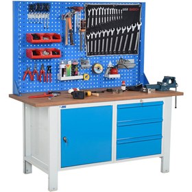 Resim starçelik Atölye Çalışma Tezgahı (1600x720x830-930/1844 mm) 