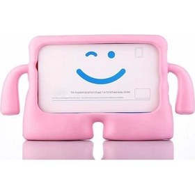 Resim Apple Uyumlu iPad Mini 2-3 Kılıf Çocuklar Için Standlı Koruyucu Tablet K 