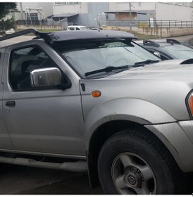 Resim Nıssan Navara 2006 2007 2008 2009 2010 2011 2012 Ön Cam Güneşliği Siyah 