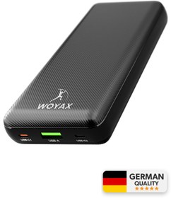 Resim Woyax 25000mAh 130W Süper Hızlı Powerbank Laptop Notebook Macbook Taşınabilir Şarj Cihazı 