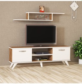 Resim Kalenderdekor1 Kalender Dekor Pruitt Tv Ünitesi Prt02 Atlantikçam-Beyaz 