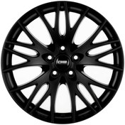 Resim CMS-428-04 7.5x17" -5x112 ET41 57.1 Complete Matt Black Jant (4 Adet) 