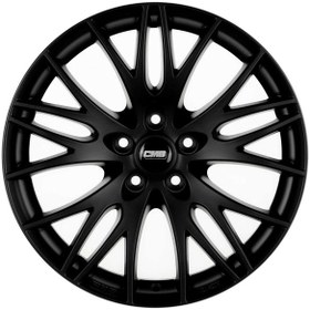 Resim CMS-428-04 7.5x17" -5x112 ET41 57.1 Complete Matt Black Jant (4 Adet) 