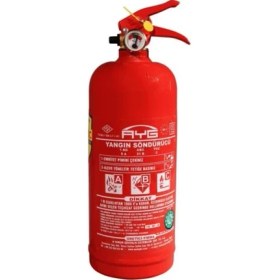 Resim Yangın Söndürme Tüpü Abc Tozlu 1kg Yeni Tarihli Tüv-Türk Muayeneye Uyumlu Garantili 