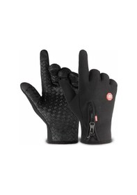 Resim Tam Parmak Dokunmatik Özellikli Motosiklet Ve Bisiklet Eldiveni, Sporcu, Ağırlık Eldiveni 