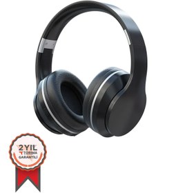 Resim Torima SN-35 On-Ear Kafa Üstü Kablosuz 5.1 Siyah Bluetooth Kulaklık 