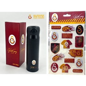 Resim Galatasaray Resmi Lisanslı Termos – 500 ml – Sticker Hediyeli – Taraftar Ürünü - (597725) 
