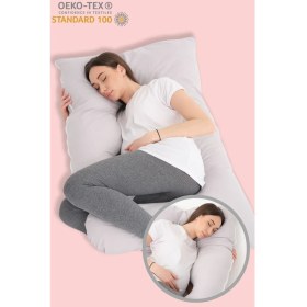 Resim Empressco Babymoda Destekli Hamile Yastığı Sırt, Kalça, Bacaklar ve Göbek Desteği Gebelik Minderi - Fiyatı, Yorumları 