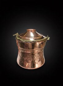 Resim Bakır Dünyası - 2 Litre El İşçiliği Bakır Yoğurt Bakraç (Hakiki Kalaylı) - 5 Litre 