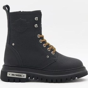 Resim Harley Davidson Dearie M Floater Black Kadın Bot Siyah 