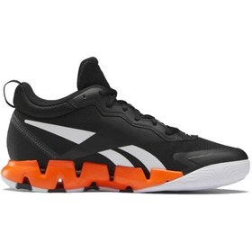 Resim Reebok Zig Encore GW2230 Erkek Basketbol Ayakkabısı Siyah Turuncu 
