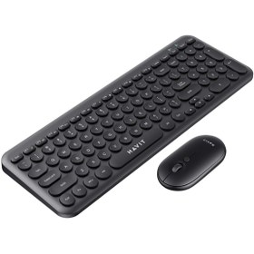 Resim Havit KB254GCM Kablosuz 2.4GHz Q Klavye ve Mouse Set 