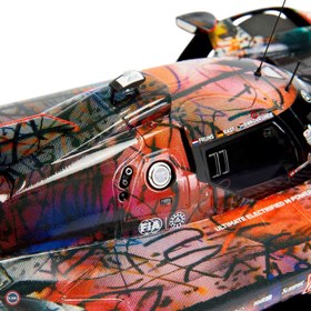 Resim 1:18 Spark 2024 BMW M Hybird V8 M Team WRT Art Car Vander Linde Frijns Rast 