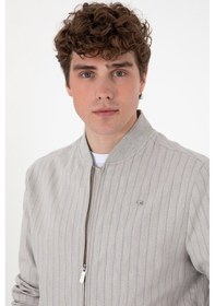 Resim U.s. Polo Assn. Erkek Açık Gri Ceket 50301196-vr001 Acık Grı 