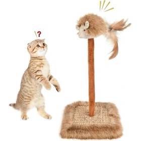 Resim MCM Group Sesli Oyuncaklı Kedi Tırmalama Tahtası 