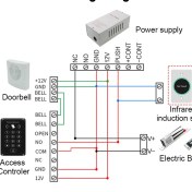 Resim Serfhyff Tuya Wifi Akıllı Anahtar Kapı Çıkışı Push Serbest Bırakma Düğmesi Erişim Kontrolü Için Touch Indüksiyon Yok Uzaktan Kumanda (Yurt Dışından) 