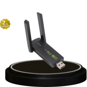 Resim Marsilyan- Dual Band USB Wifi Adaptör – 1200 Mbps Hız 