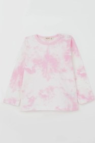 Resim Breeze Kız Bebek Pijama Takımı Batik Desenli 9 Ay-3 Yaş, Karışık Renk Çok Renkli 